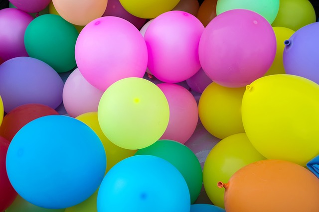 párty s balónky